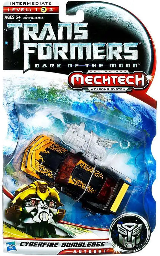 Transformers 3 Dark of The Moon Mechtech Cyberfire Bumblebee Figure