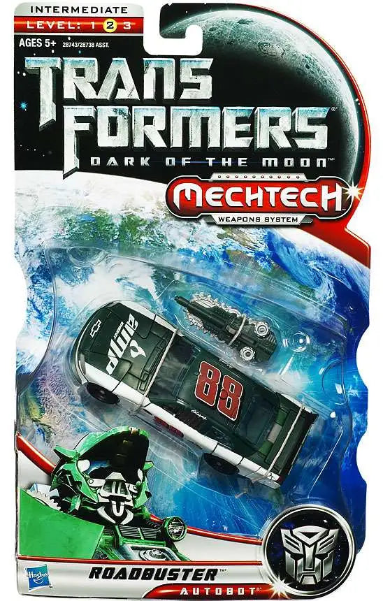 Transformers 3 Dark of The Moon Mechtech Roadbuster Figure