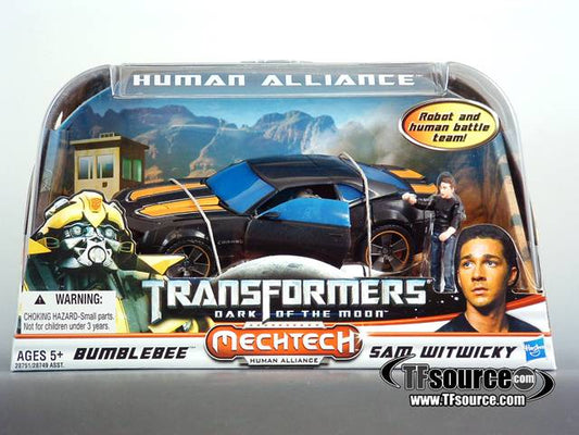 Transformers 3 Dark of The Moon Exclusive Human Alliance Bumblebee with Sam Witwicky and Backfire