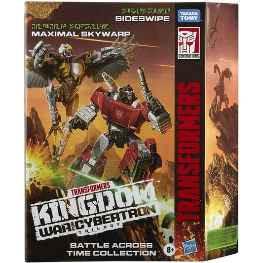 Transformers Kingdom War for Cybertron Trilogy Sideswipe & Maximal Skywarp Action Figure