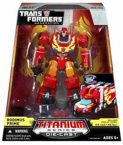 Transformers Titanium Series Rodimus Prime Diecast Figure