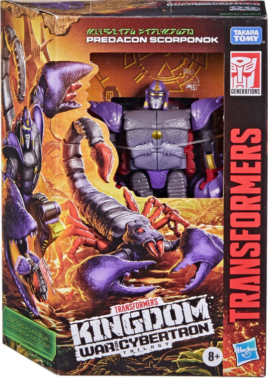 Transformers War for Cybertron Kingdom Predacon Scorponok