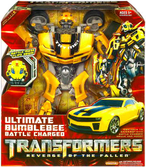 Transformers Revenge of the Fallen Ultimate Bumblebee Action Figure [Battle Charged]