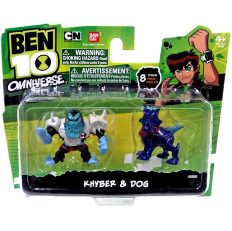 BANDAI BEN 10 OMNIVERSE KHYBER & DOG