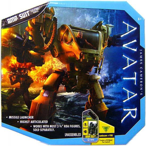 James Camerons Avatar Combat Vehicle AMP Suit Action Figure Set
