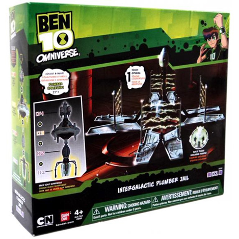 Bandai Ben 10 Omniverse Intergalactic Plumber Jail Play Set