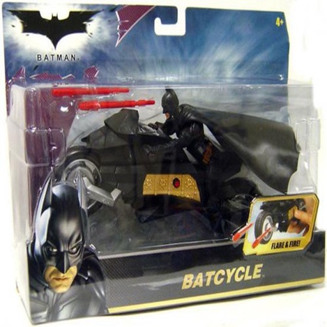Batman The Dark Knight Flame & Fire Batcycle