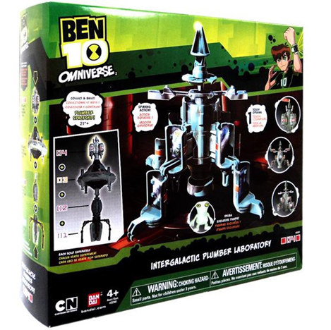 Bandai Ben 10 Omniverse Intergalactic Plumber Laboratory Play Set