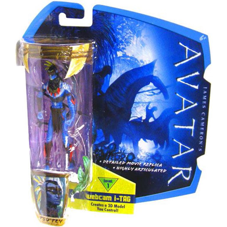 James Camerons Avatar TsuTey (Red/Yellow)Action Figure