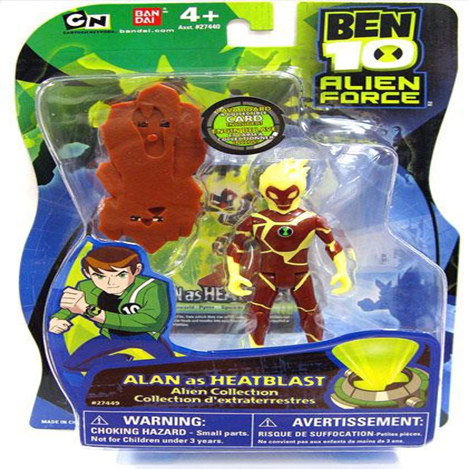 Ben 10 Alien Collection Alan as Heatblast Action Figure