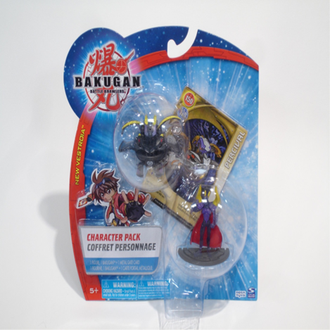 Bakugan Character Pack Percival Coffret Personnage Percival