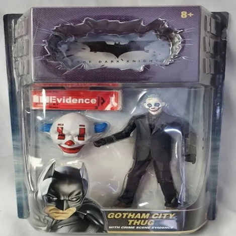 Batman the Dark Knight Batman Gotham City Thug with Crime Scene Evidence