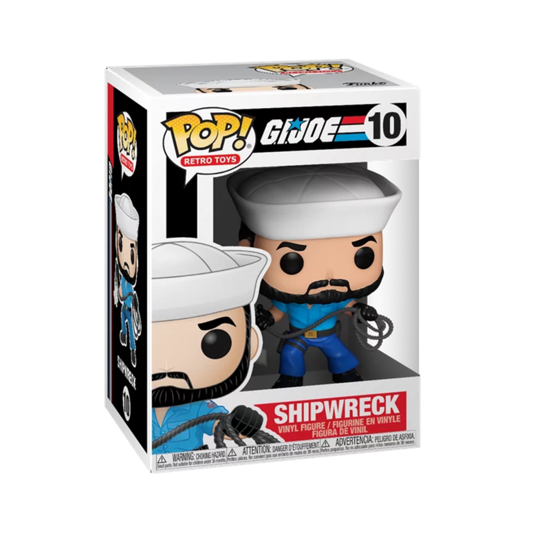 Funko POP G.I. Joe Shipwreck #10