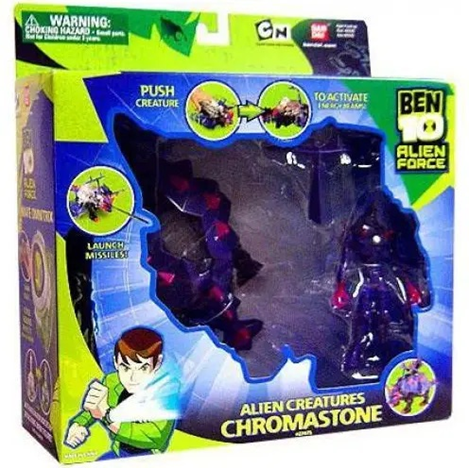 Ben 10 Alien Force Alien Creatures Chromastone Action Figure Set