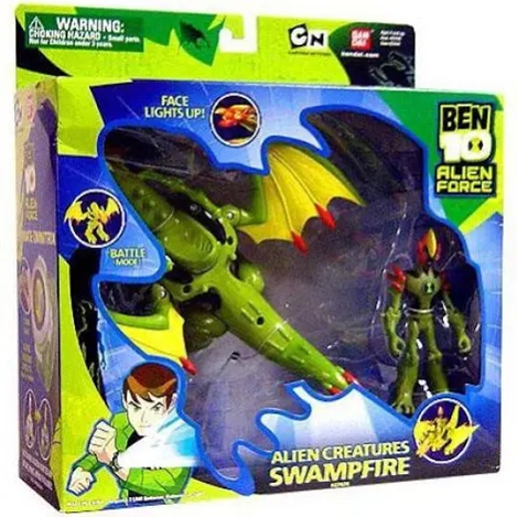 Ben 10 Alien Force Alien Creatures Swampfire Playset