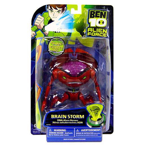 Ben 10 Alien Force DNA Alien Heroes Brainstorm