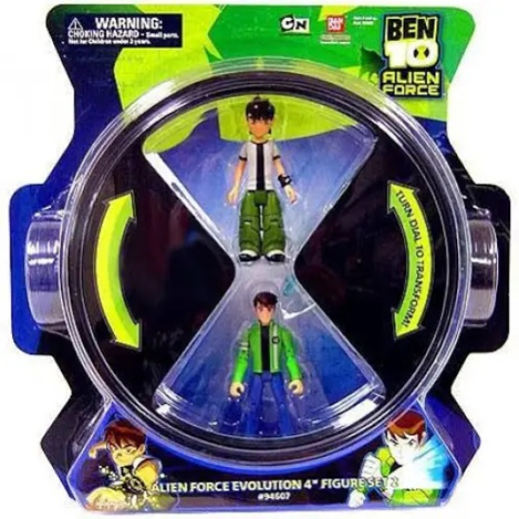 Ben 10 Alien Force Walmart Exclusive Alien Force Evolution 4inch Figure Set