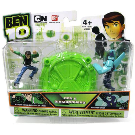 Ben 10 Ben & Diamondhead Mini Figure 2 Pack