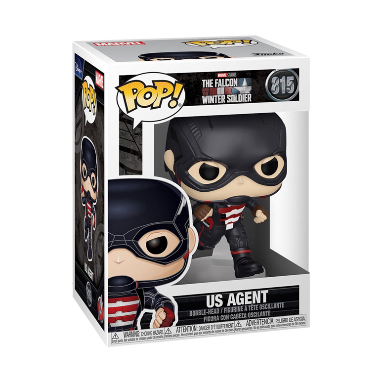 Funko POP The Falcon and the Winter Soldier U.S Agent 3.75-in Vinyl Figure
