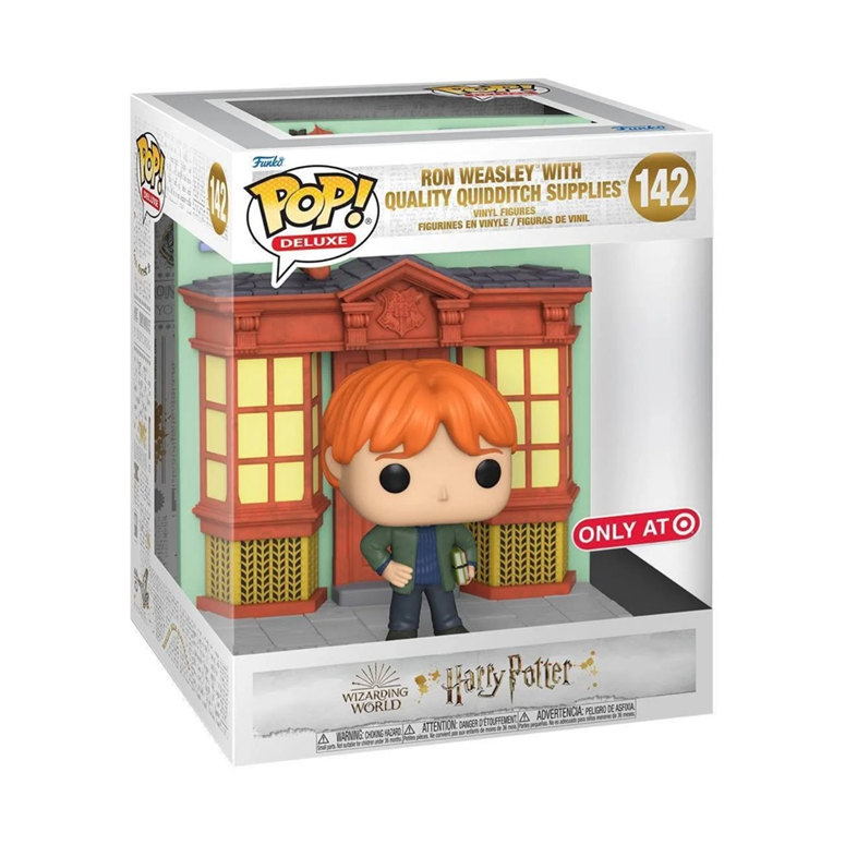 Funko POP! Deluxe: Harry Potter Diagon Alley - Quality Quidditch Supplies with Ron
