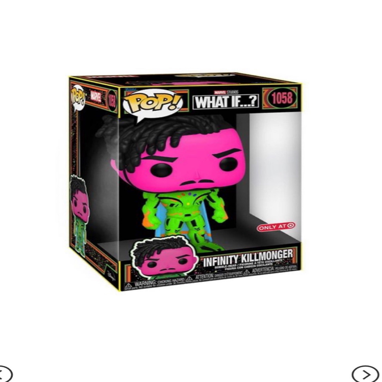 Funko POP! Jumbo: What If...? - Inifinity Killmonger (Target Exclusive)