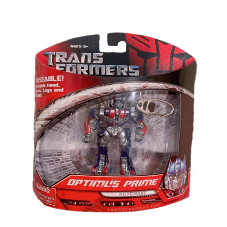 Transformers Poseable Optimus Prime Keychain