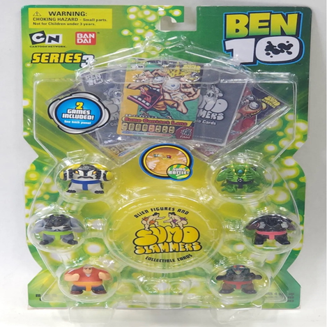 Ben 10 Series 3 Multi Pack Sumo Slammers Action Figure