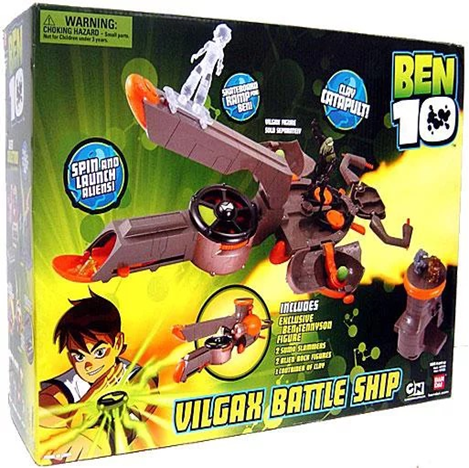 Ben 10 Ultimate Alien Vilgax Battle Ship Playset