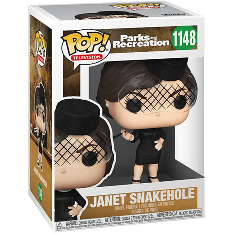 Funko Pop Parks and Recreation Janet Snakehole 1148 Vinyl Figure