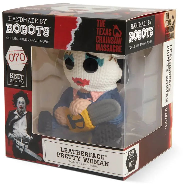 Handmade By Robots Knit Series Leatherface Pretty Women Collectible Vinyl Figure #070