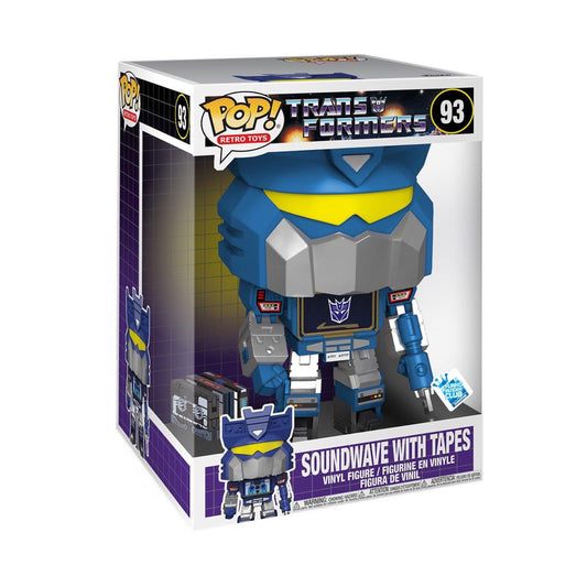 Funko Pop Transformers 93 Soundwave with Tapes