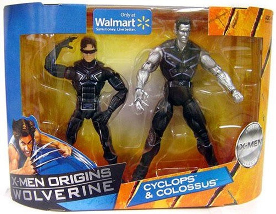 X-Men Origins Wolverine Cyclops & Colossus Exclusive Action Figure 2-Pack