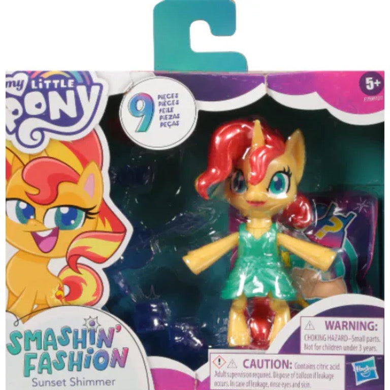 My Little Pony Smashin Fashion Sunset Shimmer(green skirt)
