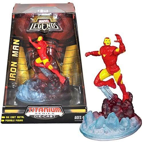 Titanium Series Die Cast Marvel Legends - Iron Man