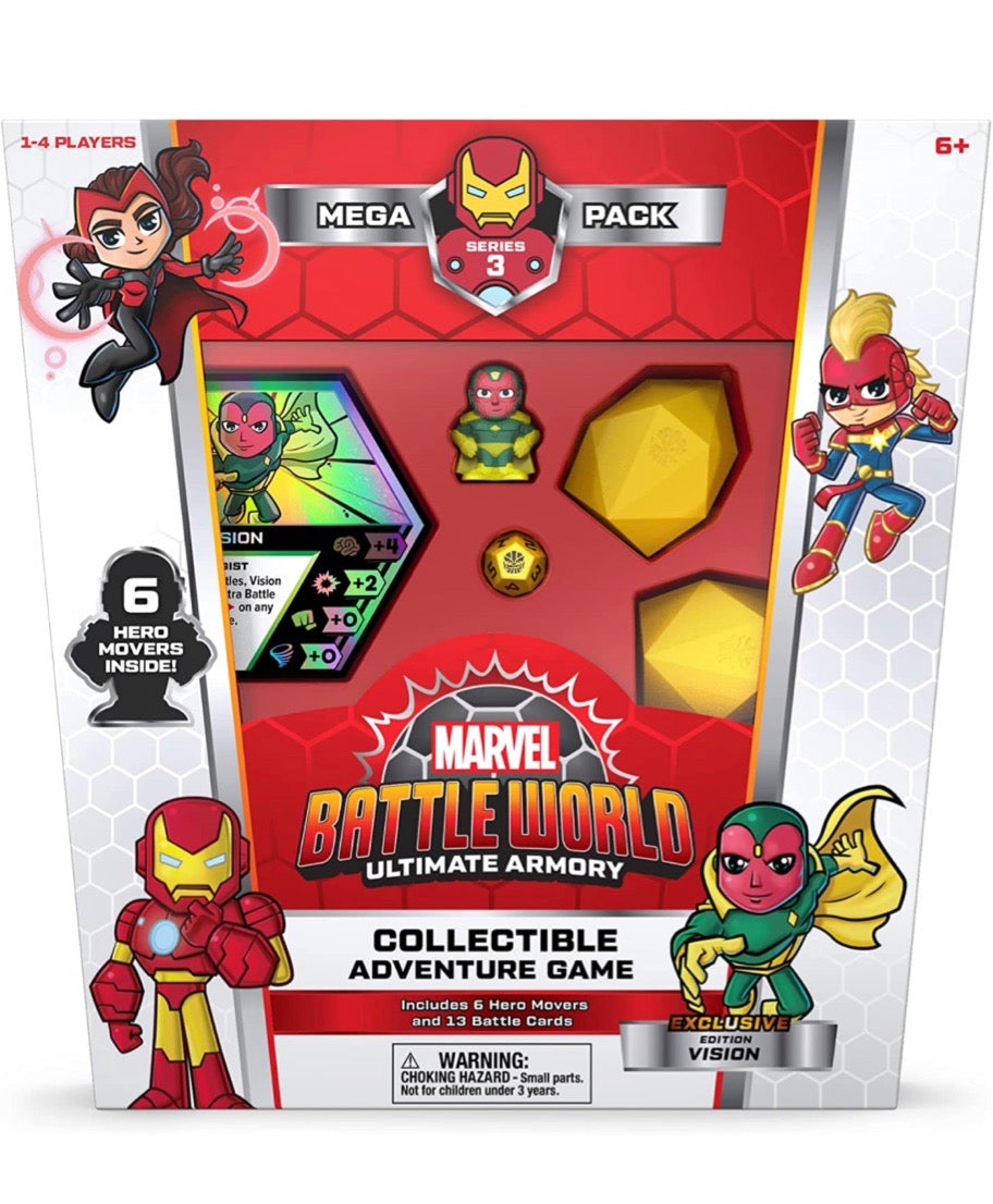 Marvel Battleworld: Series 3 Ultimate Armory Mega Pack - Vision