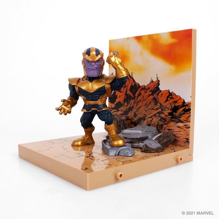 Marvel The Avebgers Superama Thanos 5-Inch Figural Diorama