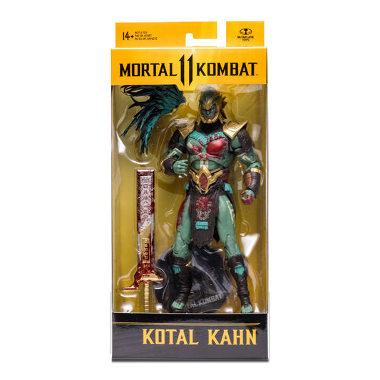 McFarlane Toys Mortal Kombat 11 Kotal Kahn Bloody 7-in Action Figure
