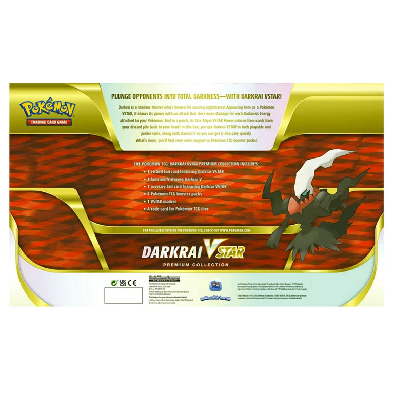 Pokemon Cards: Darkrai VSTAR Premium Collection Box Pokémon TCG