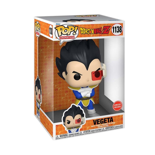 Funko POP! Jumbo: Dragon Ball Z Vegeta Vinyl Figure GameStop Exclusive