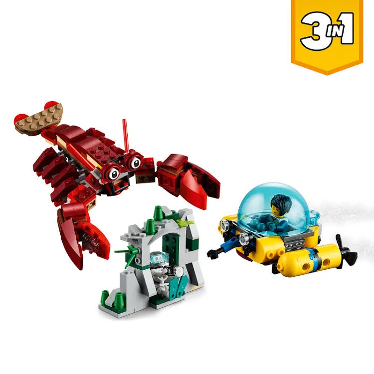 LEGO 31130 Creator Sunken Treasure Mission
