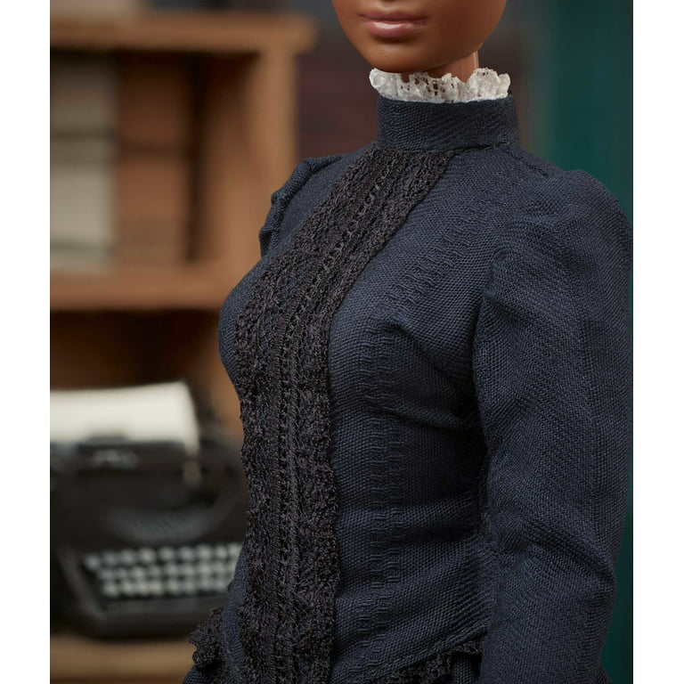Barbie Inspiring Women Doll Ida B. Wells with Newspaper Accessory