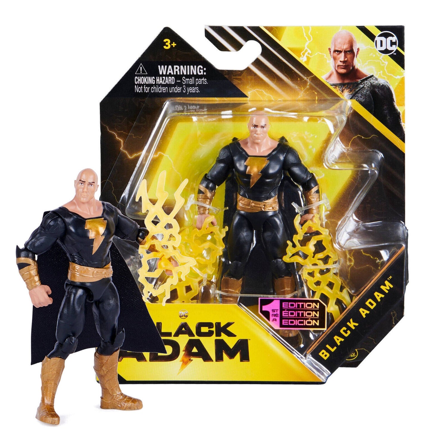 DC Black Adam 4" Figure 1st Edition Spin Master