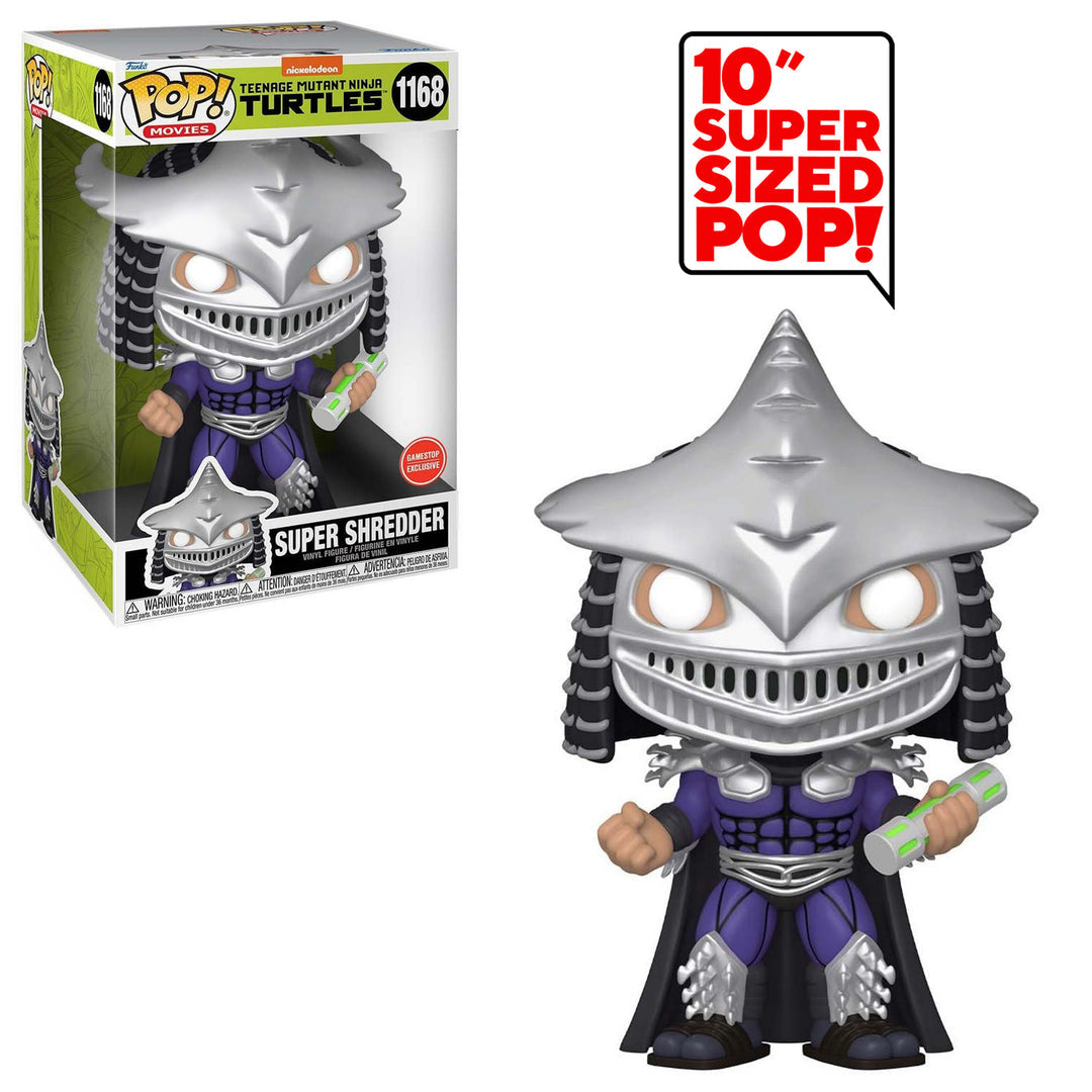 Funko Pop! Ninja Turtles 2 Super Shredder 10inch GameStop Exclusive Pop! Vinyl #1168