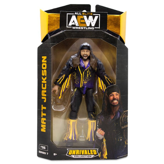 AEW All Elite Wrestling Unrivaled 6.5” Action Figure Matt Jackson 1 Figure Pack