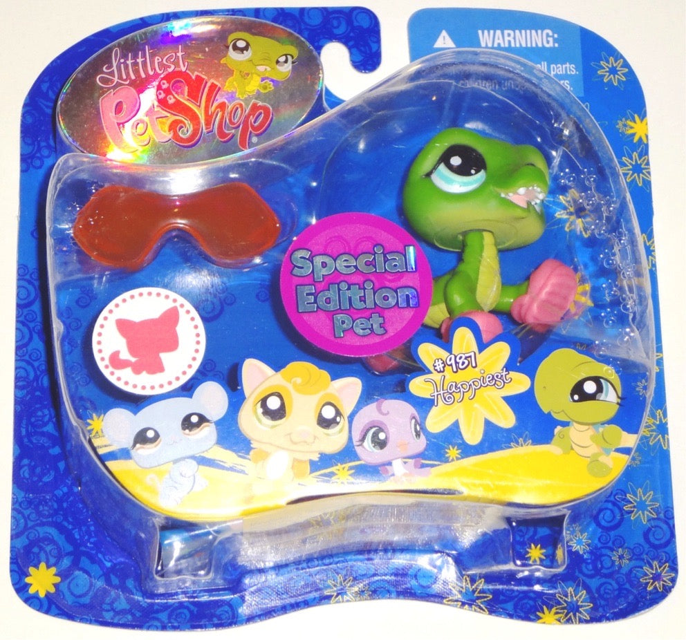 Littlest Pet Shop Happiest Toy Figure Set #987