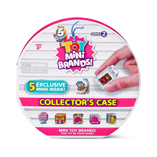 5 Surprise Toy Mini Brands Series 2 Collectors Case With 5 Minis By ZURU