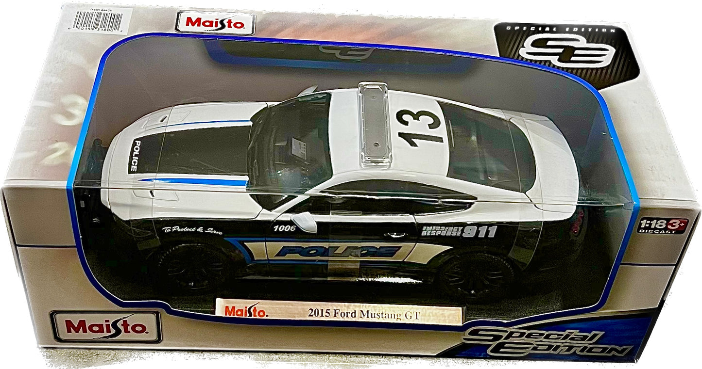 Maisto Special Edition 1:18 Die-Cast 2015 Ford Mustang GT