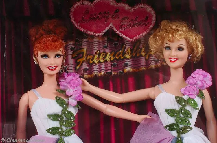 Barbie I Love Lucy. Lucy And Ethel Buy The Same Dress Episode 69