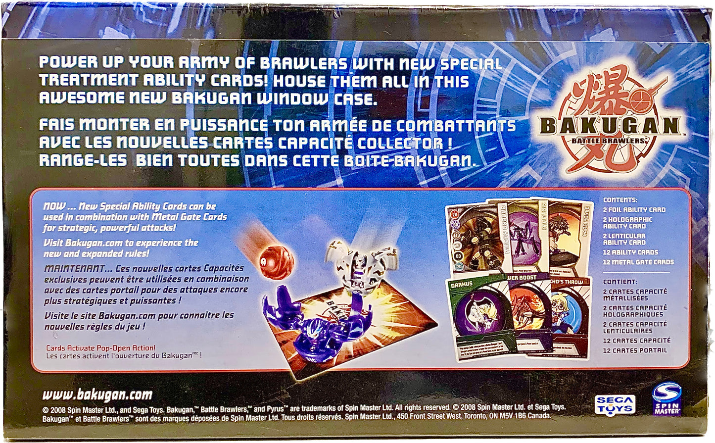 Bakugan Card Power House Set Pyrus