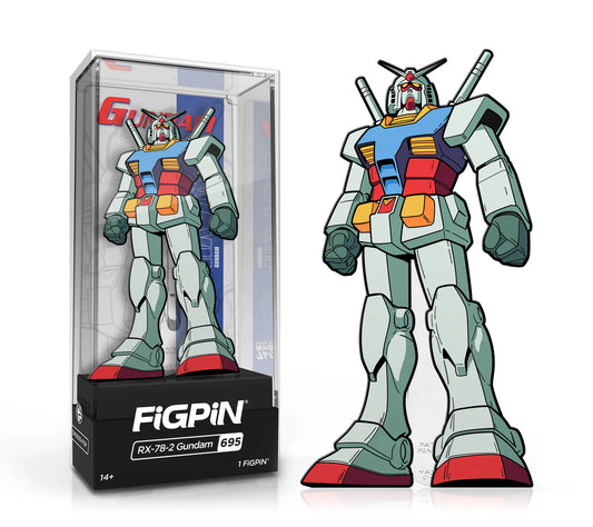 FiGPiN Gundam RX-78-2 Enamel Pin #695